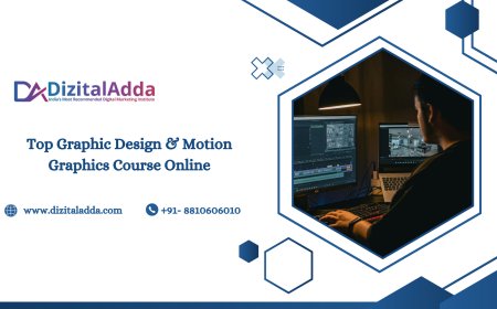 Top Graphic Design & Motion Graphics Course Online