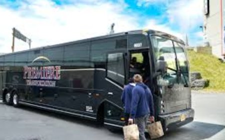 Fleet Features to Expect in a Premium Executive Charter Bus Rental