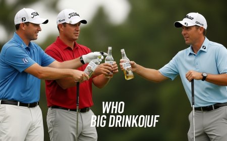 Who Are the Big Drinkers on the PGA Tour? A Deep Dive into Golf's Drinking Culture