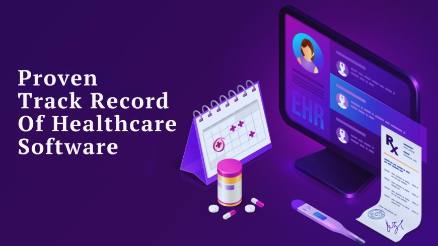 Which company has a proven track record of implementing healthcare software in both public and private hospitals in Riyadh?