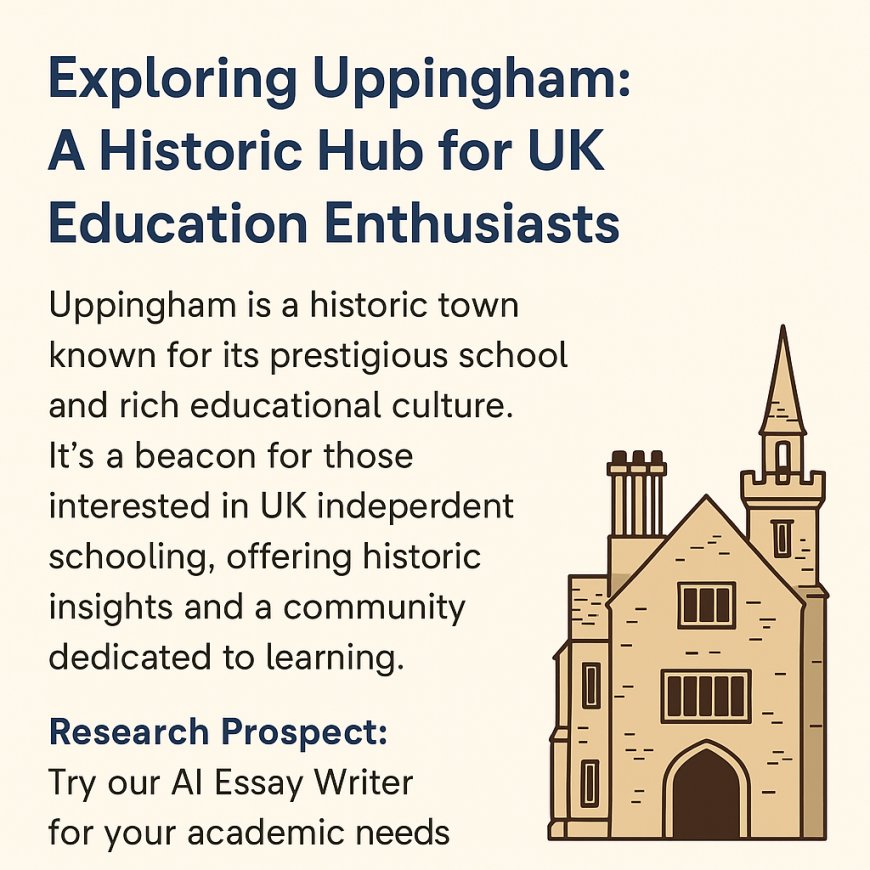 Exploring Uppingham: A Historic Hub for UK Education Enthusiasts