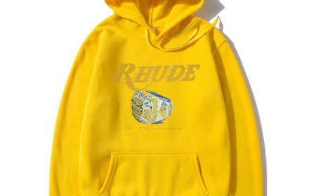Rhude Clothing and the Rise of the Rhude Hoodie: A Statement in Streetwear Luxury