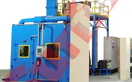 Tumblast Shot Blasting Machine Manufacturing by SurfexIndia