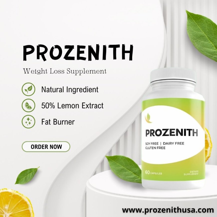 ProZenith: The Smarter Way to Burn Fat Naturally