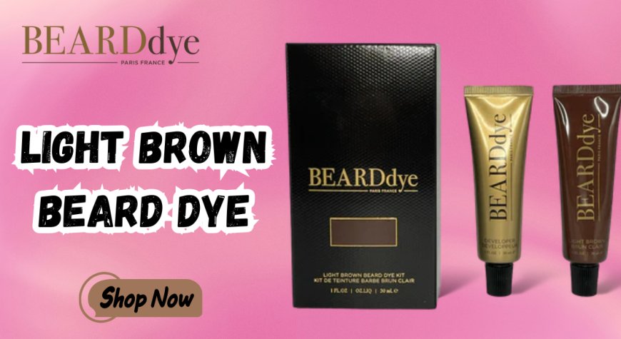 Just for Men Light Brown Beard: Effortless Style with Beard Dye
