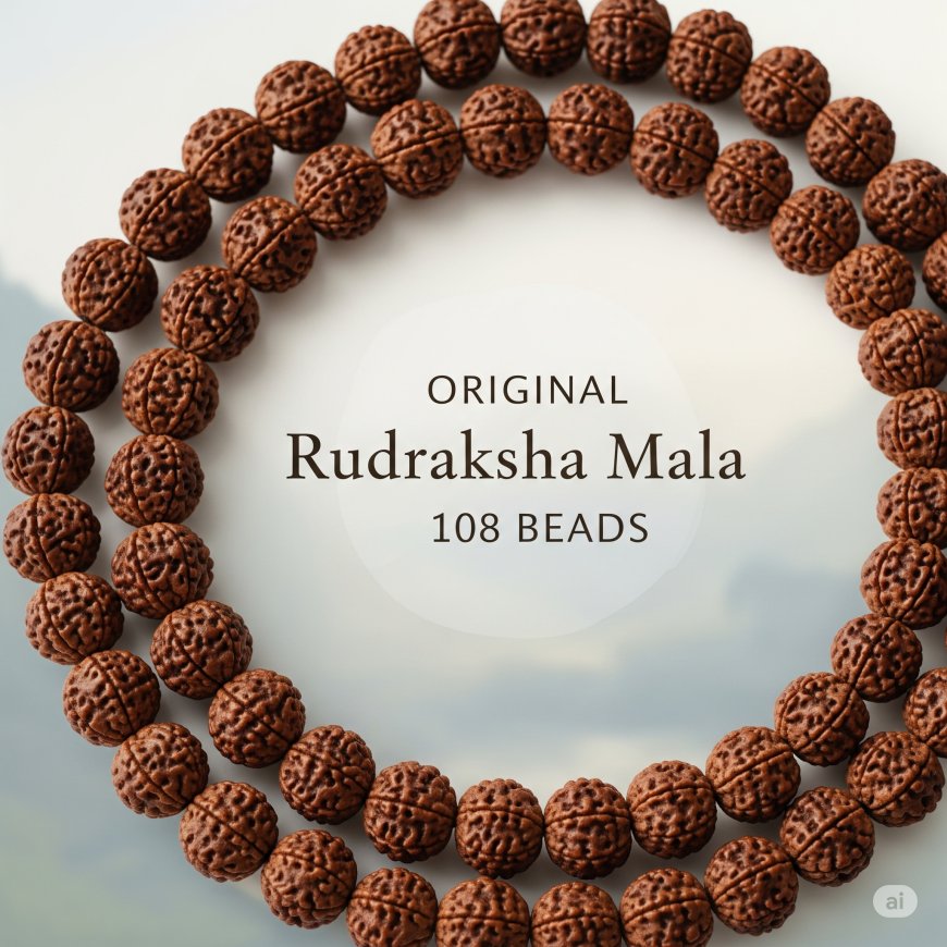 Top Things to Know About Original Rudraksha Mala 108 Beads Price
